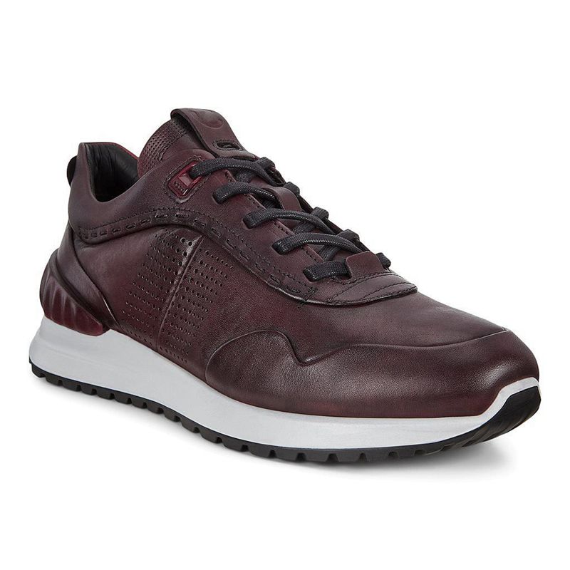 Men Casual Ecco Astir - Sneakers Red - India BWILUQ238